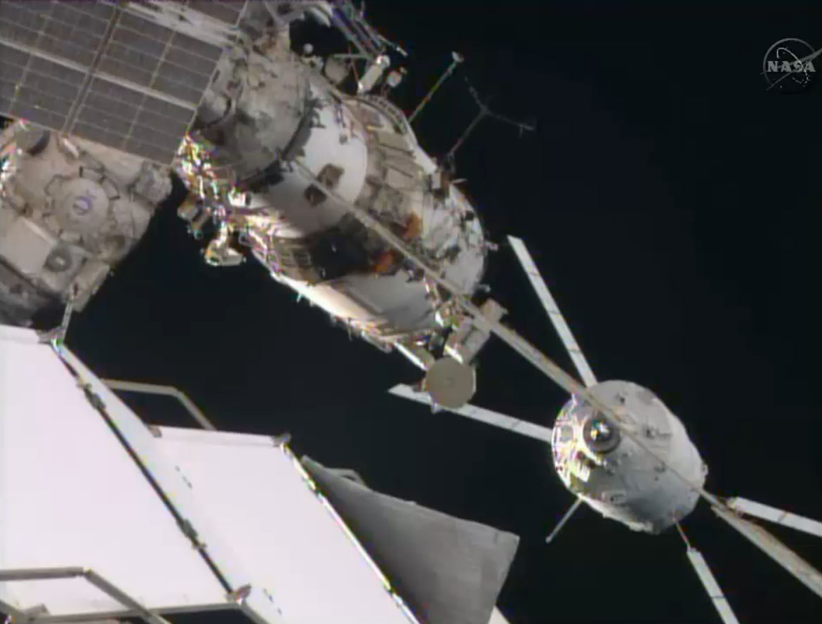 European Cargo Spaceship Makes Final Delivery to Space Station